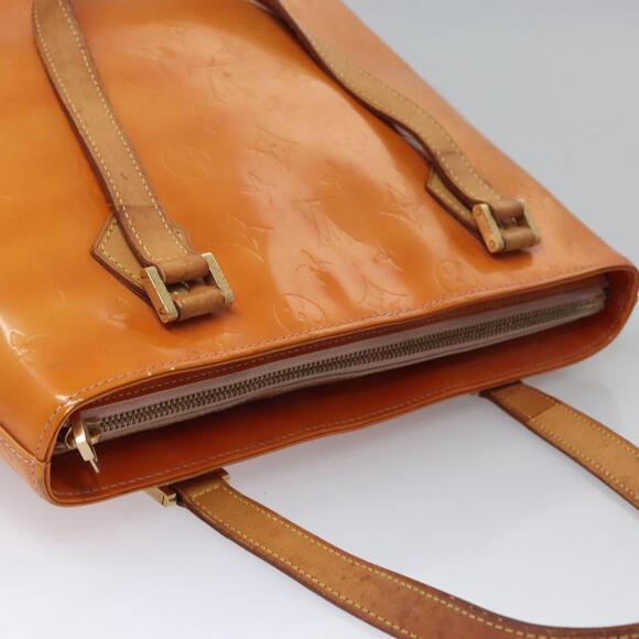 LOUIS VUITTON Monogram Vernis Houston Bag Marshmallow Pink M91302 - Picture 6 of 16